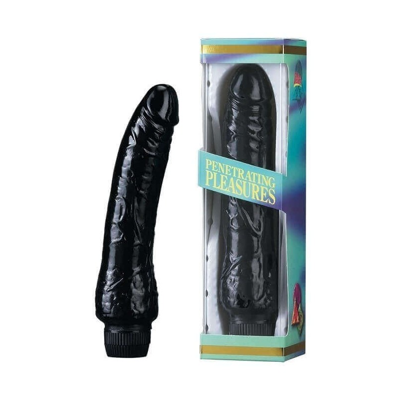 Vibratore Realistico Jelly Black Vibrator