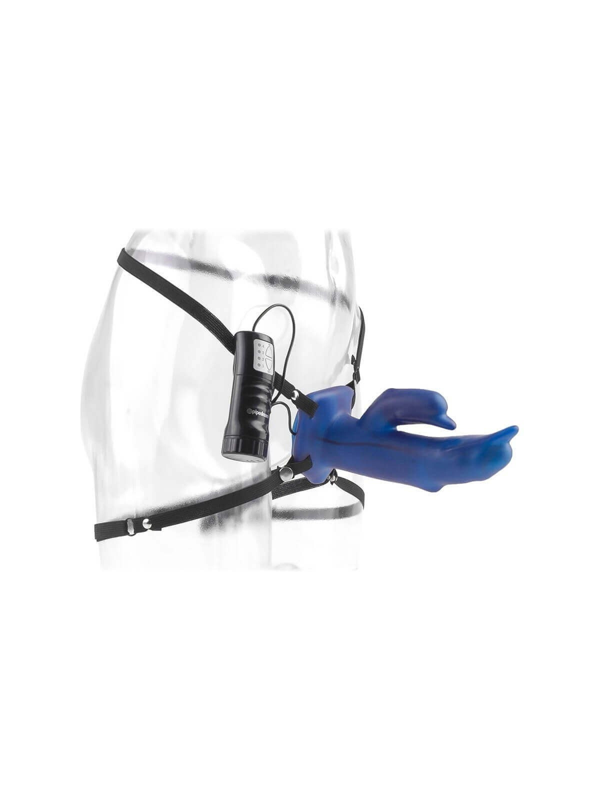 Vibratore Strap-On Diving Dolphin Hollow Strap On