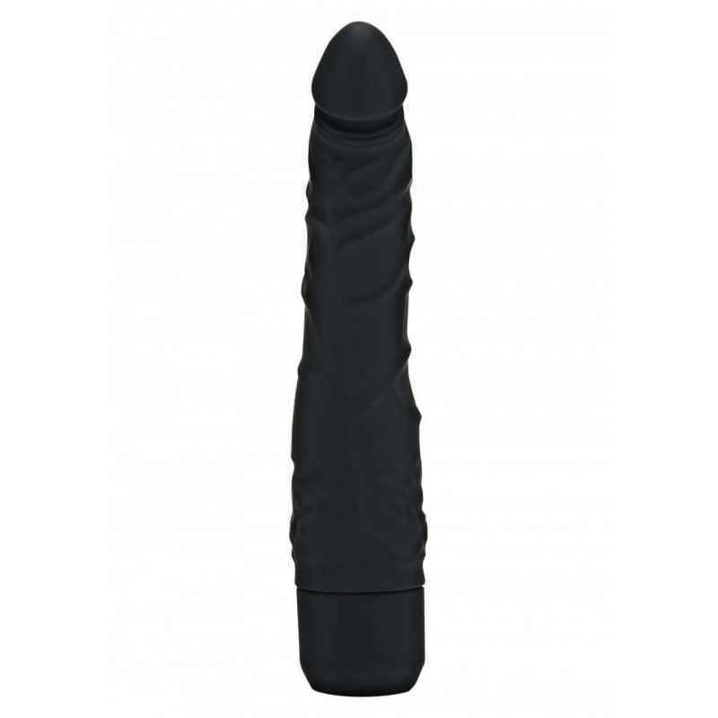 VIBRATORE REALISTICO CLASSIC SLIM VIBRATOR BLACK