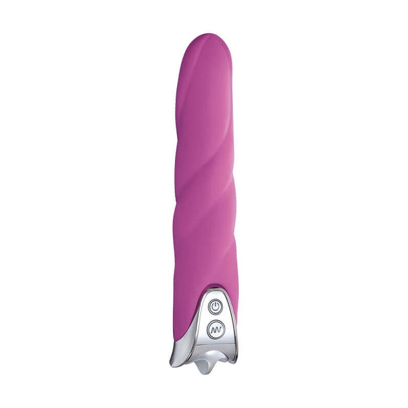 Vibratore di lusso Vibe Therapy Meridian Vibr Pink