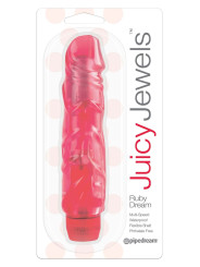 Vibratore Realistico Jelly JUICY JEWELS VIBE RUBY DREAM