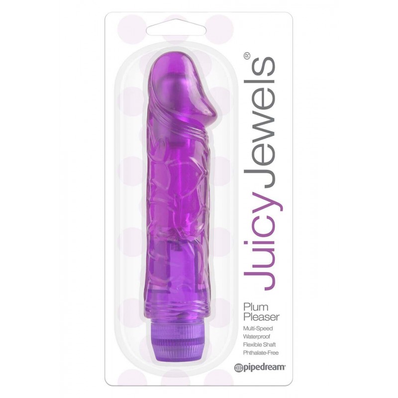 Vibratore Realistico Jelly JUICY JEWELS VIBE PLUM TEASER