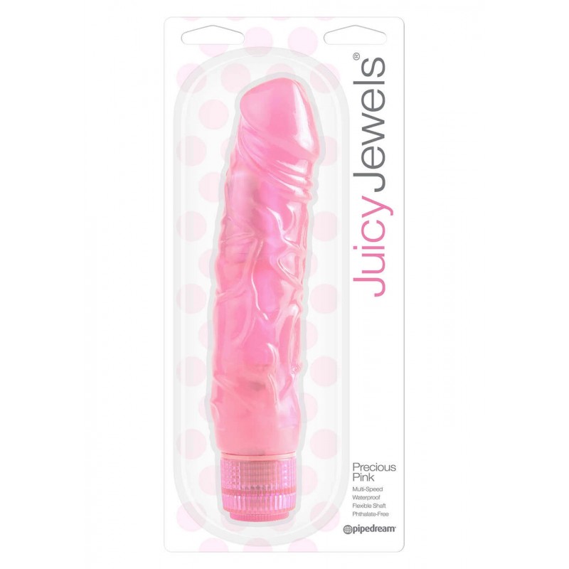 Vibratore Realistico Jelly JUICY JEWELS VIBE PRECIOUS PINK