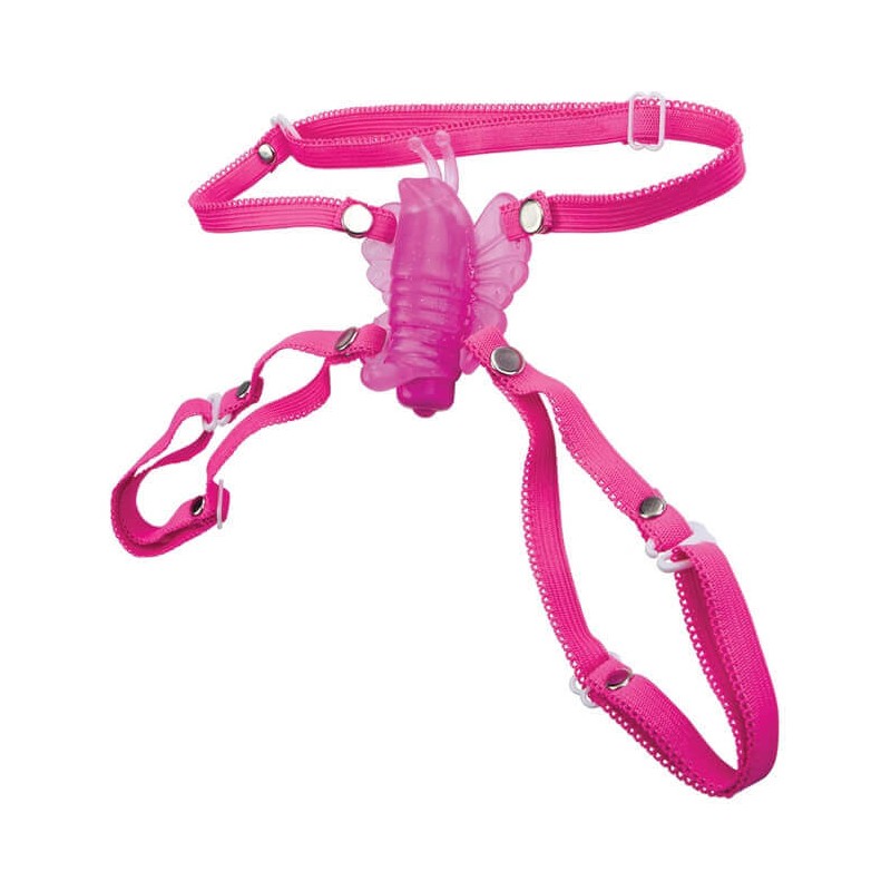 Mini vibratore indossabili MICRO WIRELESS VENUS BUTTERFLY PINK