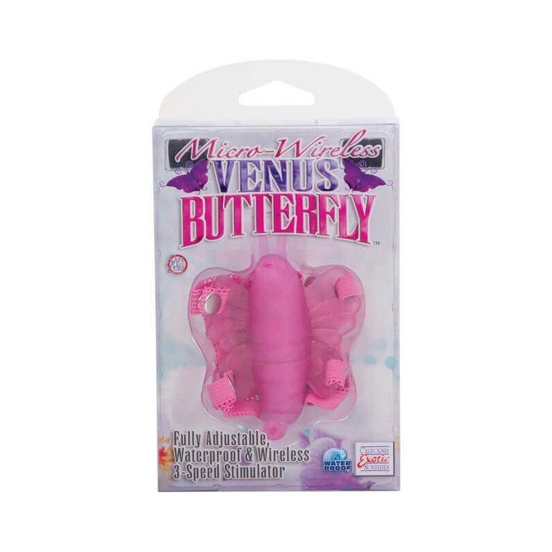 Mini vibratore indossabili MICRO WIRELESS VENUS BUTTERFLY PINK