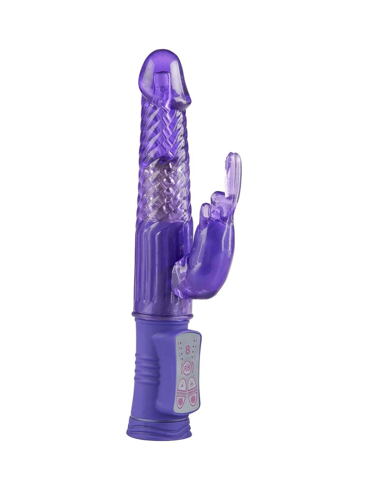 Vibratore Rabbit HAPPY HUGGING BUNNY PURPLE