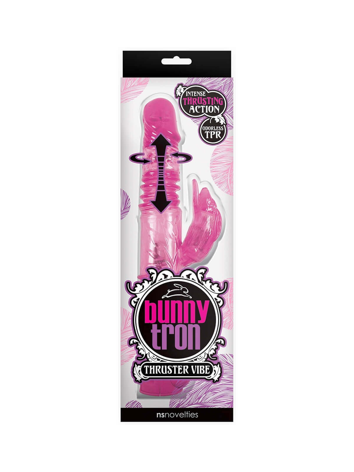 Vibratore rabbit Bunnytron Thruster Vibe Pink