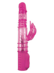 Vibratore rabbit Bunnytron Thruster Vibe Pink