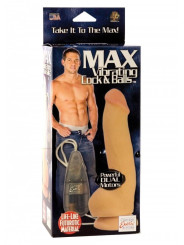 Super Max Vibrating Cock & Balls