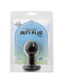 Plung Anale Round Buttplug Small Black