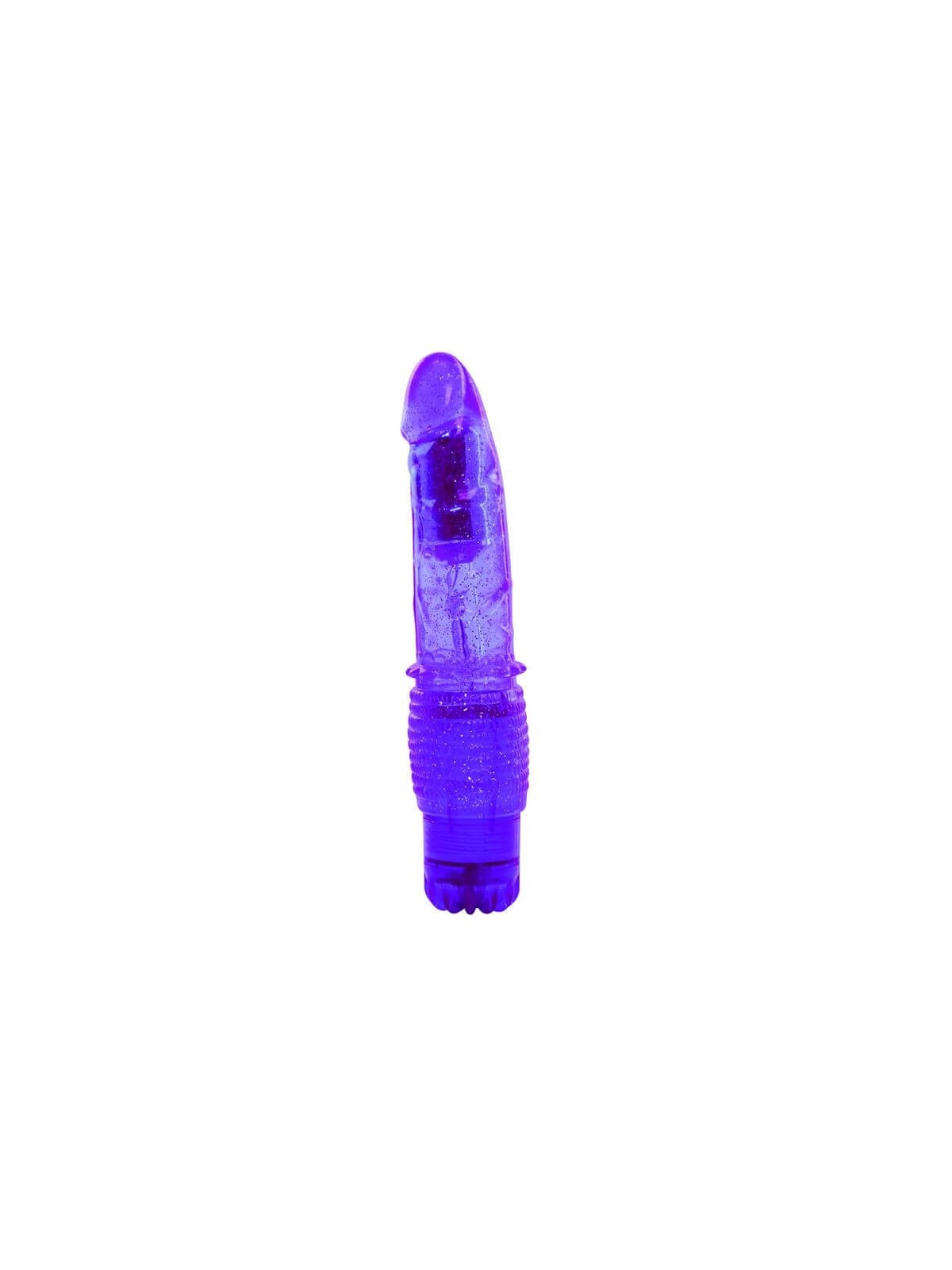 Vibratore Jammy Jelly Happy Glitter Purple