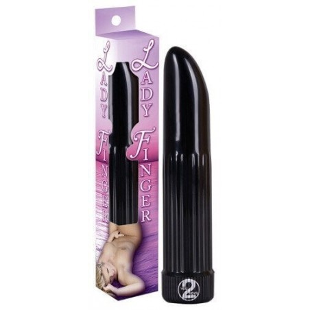 Vibratore Lady Finger Nero