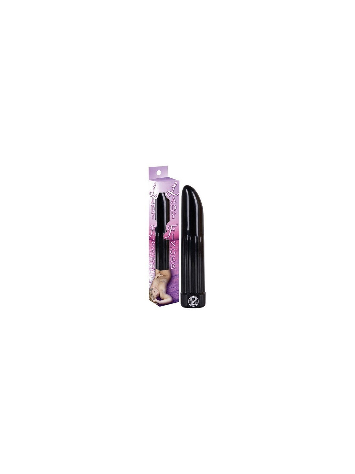 Vibratore Lady Finger Nero