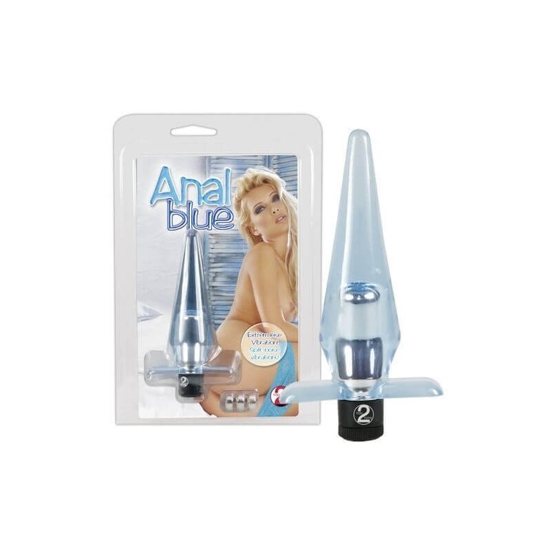 Plug Anale Vibrante Anal Blue