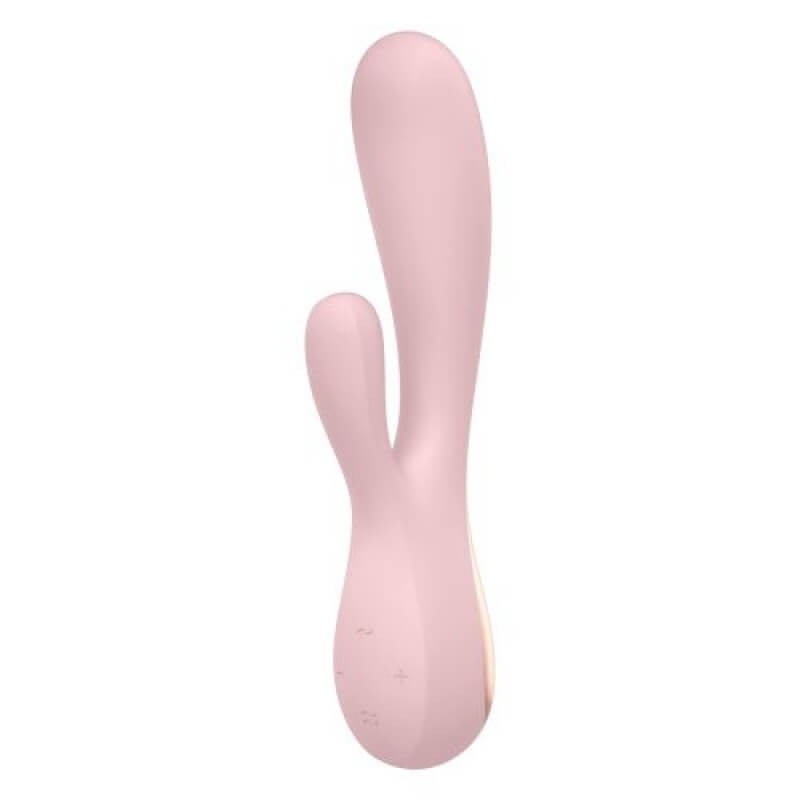 Vibratore Vaginale con Stimolatore Mono Flex mauve incl. Bluetooth and App