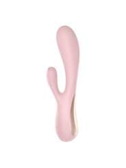 Vibratore Vaginale con Stimolatore Mono Flex mauve incl. Bluetooth and App