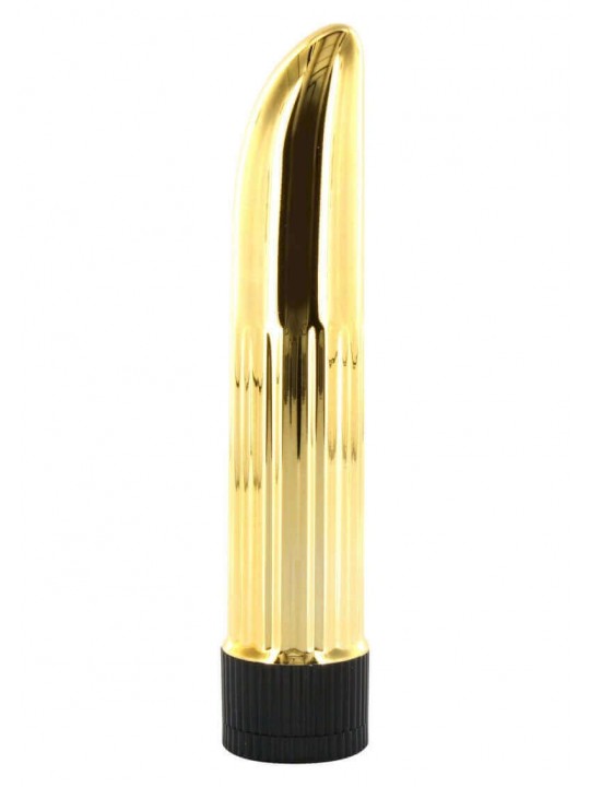 Vibratore Punto G Lady Finger Argento e Oro