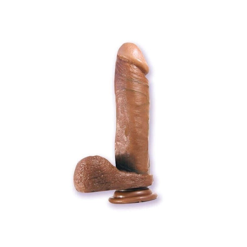 Dildo Realistic Cock 6 Inch Mulatto