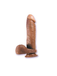 Dildo Realistic Cock 8 Inch Mulatto