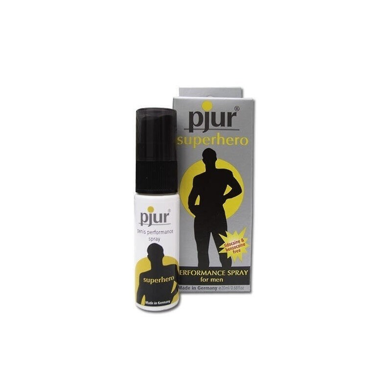 Spray Lubrificante/Stimolante Pjur Superhero - 20 ml