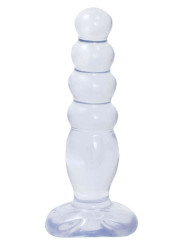 Dildo Plug Anale Crystal Jellies Anal Delight Clear