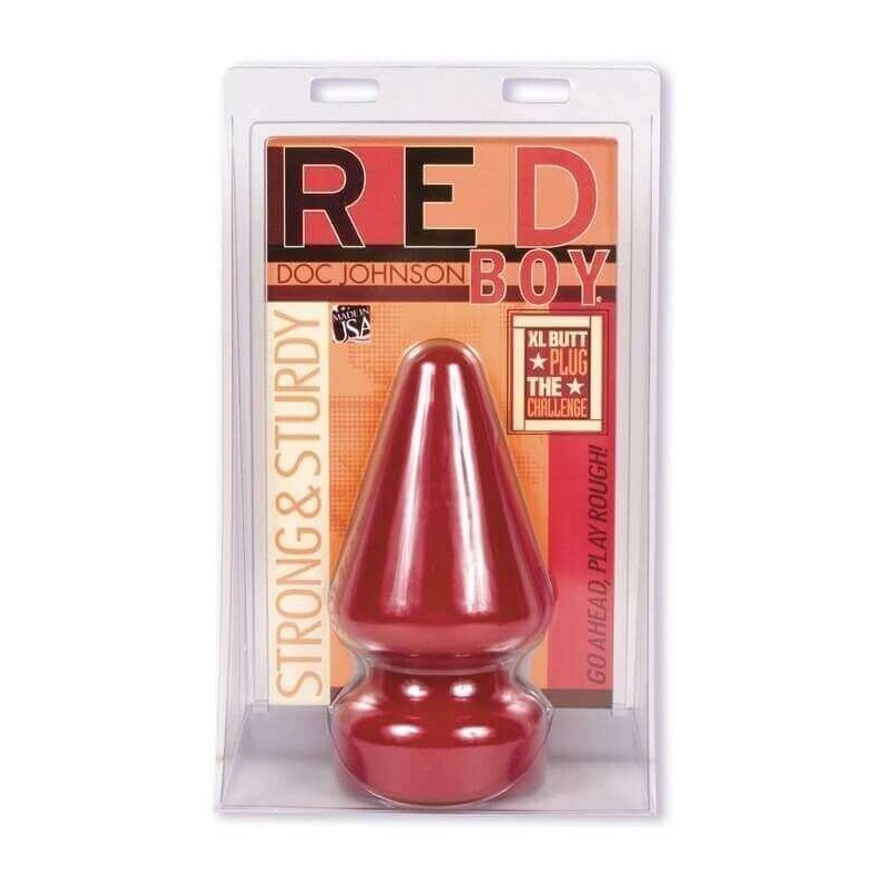 Plug Anale Red Boy Line XL Butt Plug