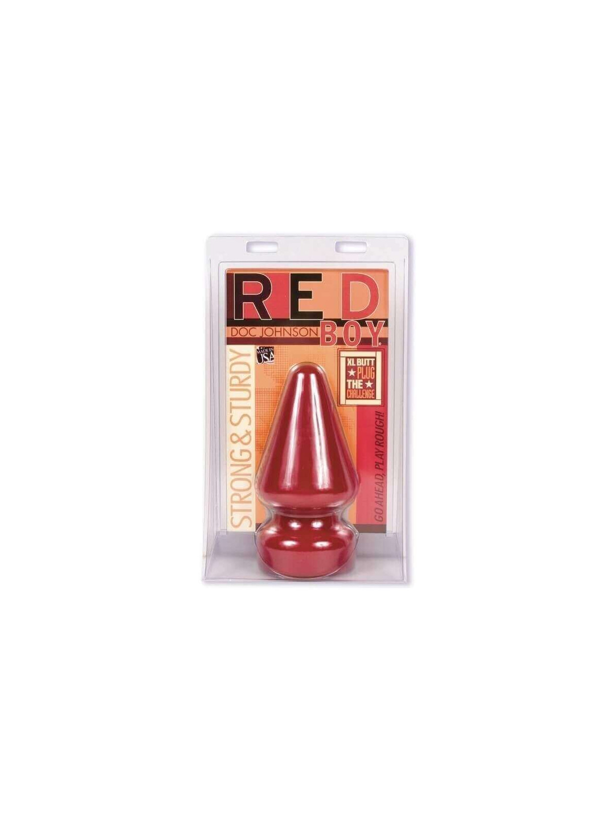 Plug Anale Red Boy Line XL Butt Plug