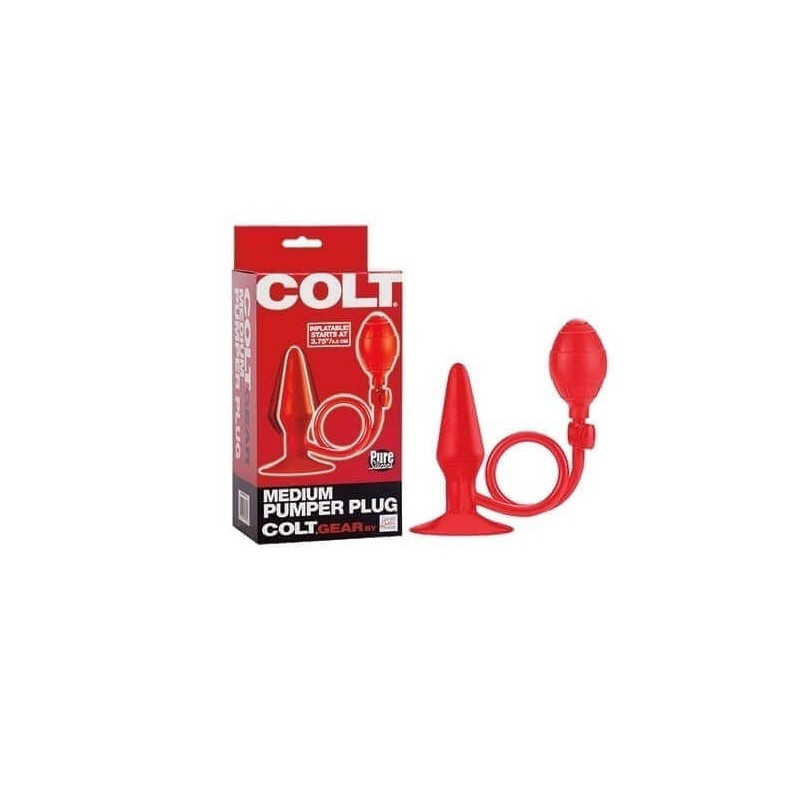 Plug Anale Colt Medium Pumper Plug Red