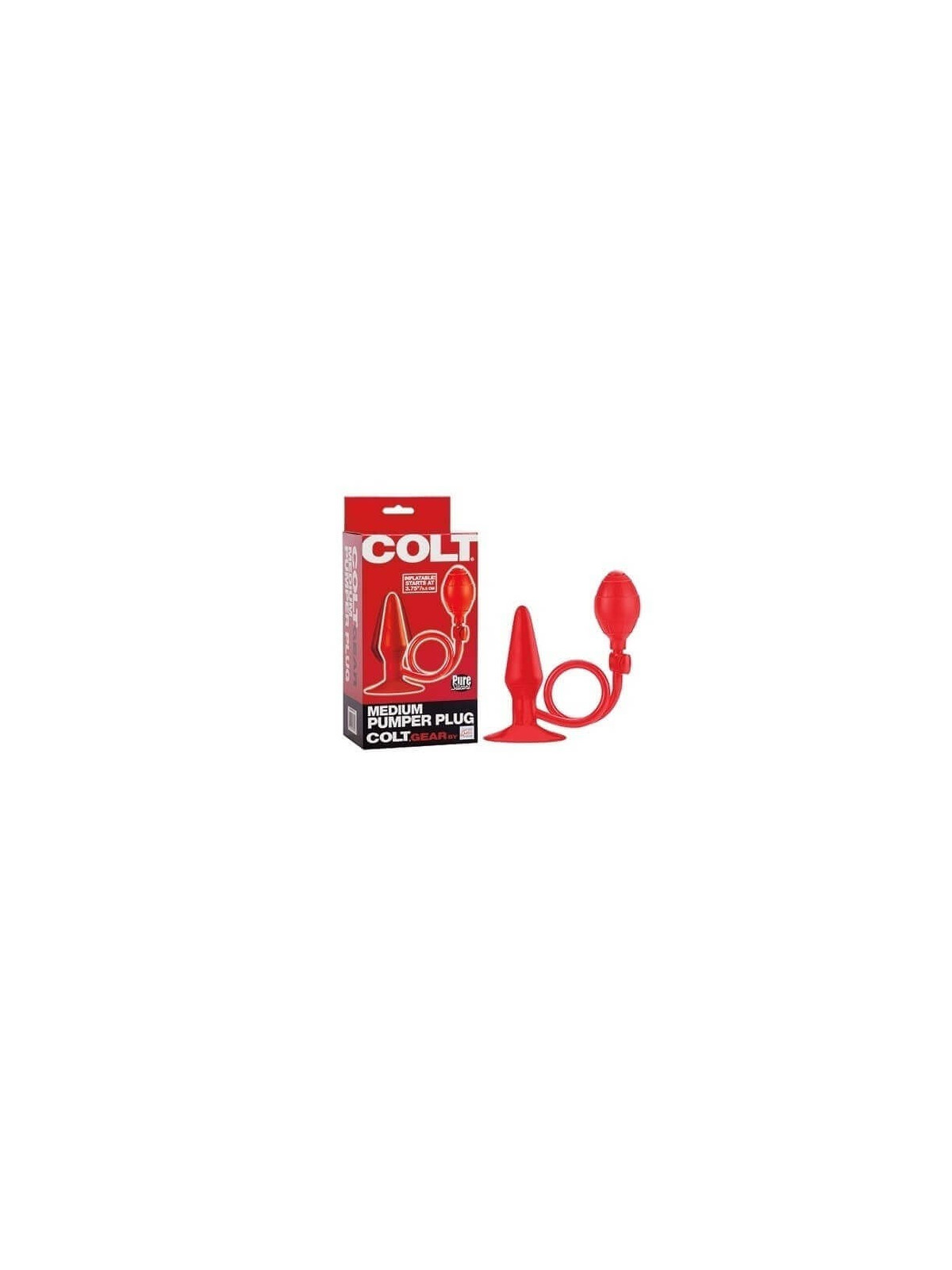 Plug Anale Colt Medium Pumper Plug Red