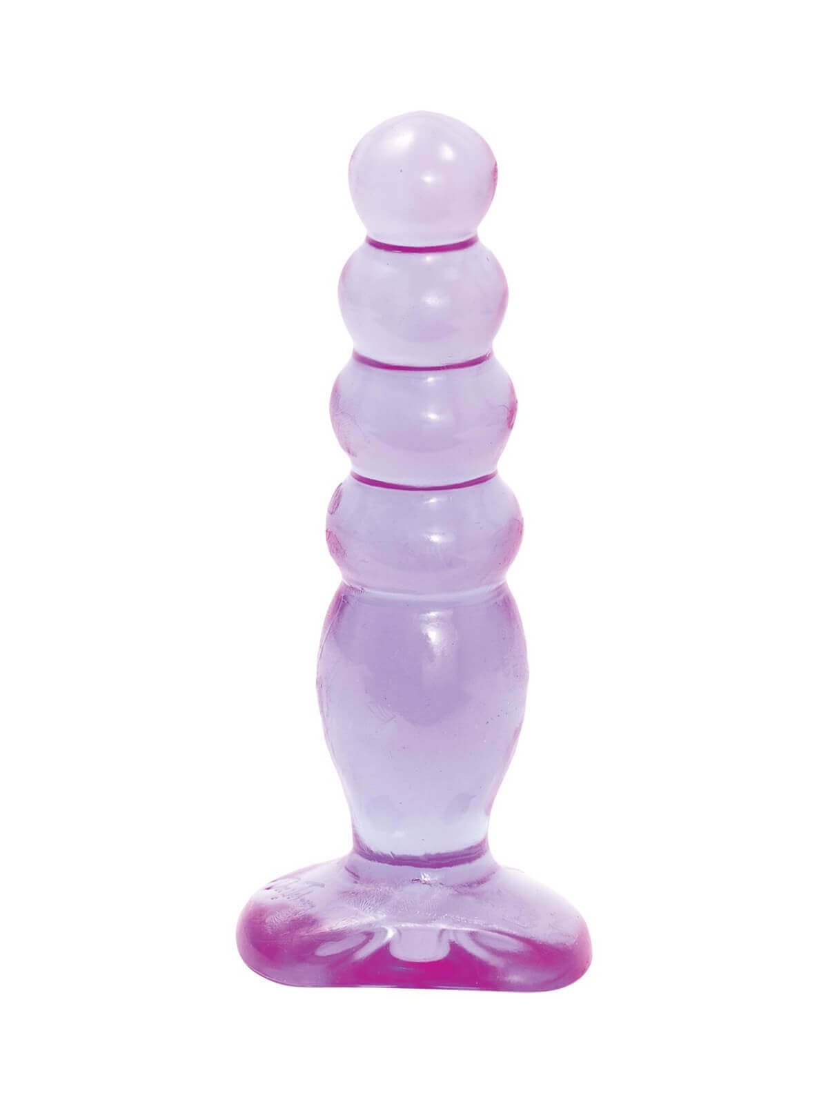 DILDO PLUG ANALE CRYSTAL JELLIES ANAL DELIGHT VIOLA