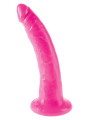 Dildo Realistico DILDO 7 INCH SLIM PINK