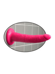 Dildo Realistico DILDO 7 INCH SLIM PINK