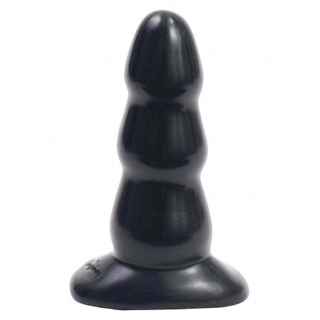 PLUG ANALE TRIPLE RIPPLE BUTT PLUG BLACK M