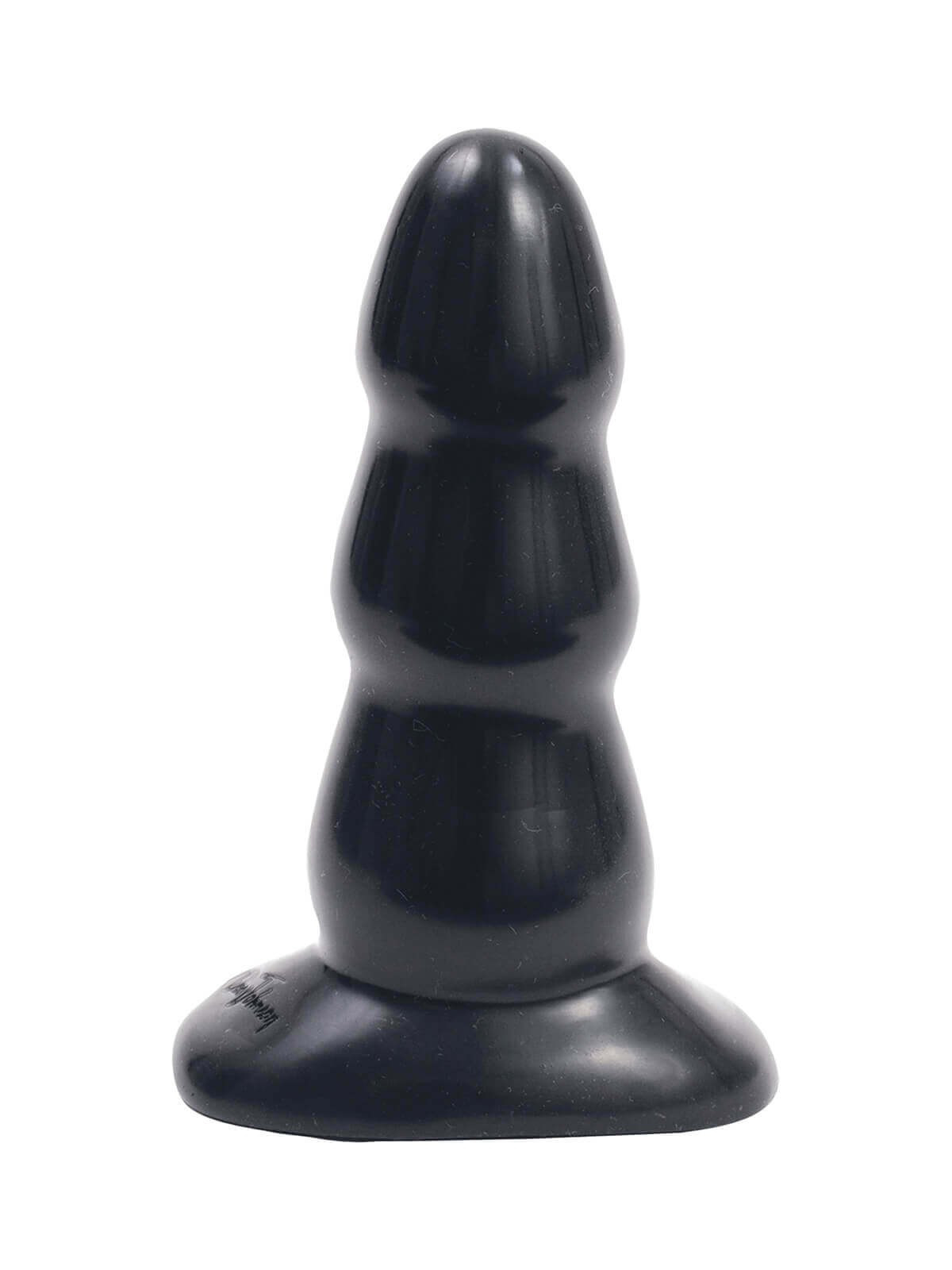 PLUG ANALE TRIPLE RIPPLE BUTT PLUG BLACK M