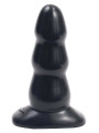 PLUG ANALE TRIPLE RIPPLE BUTT PLUG BLACK M