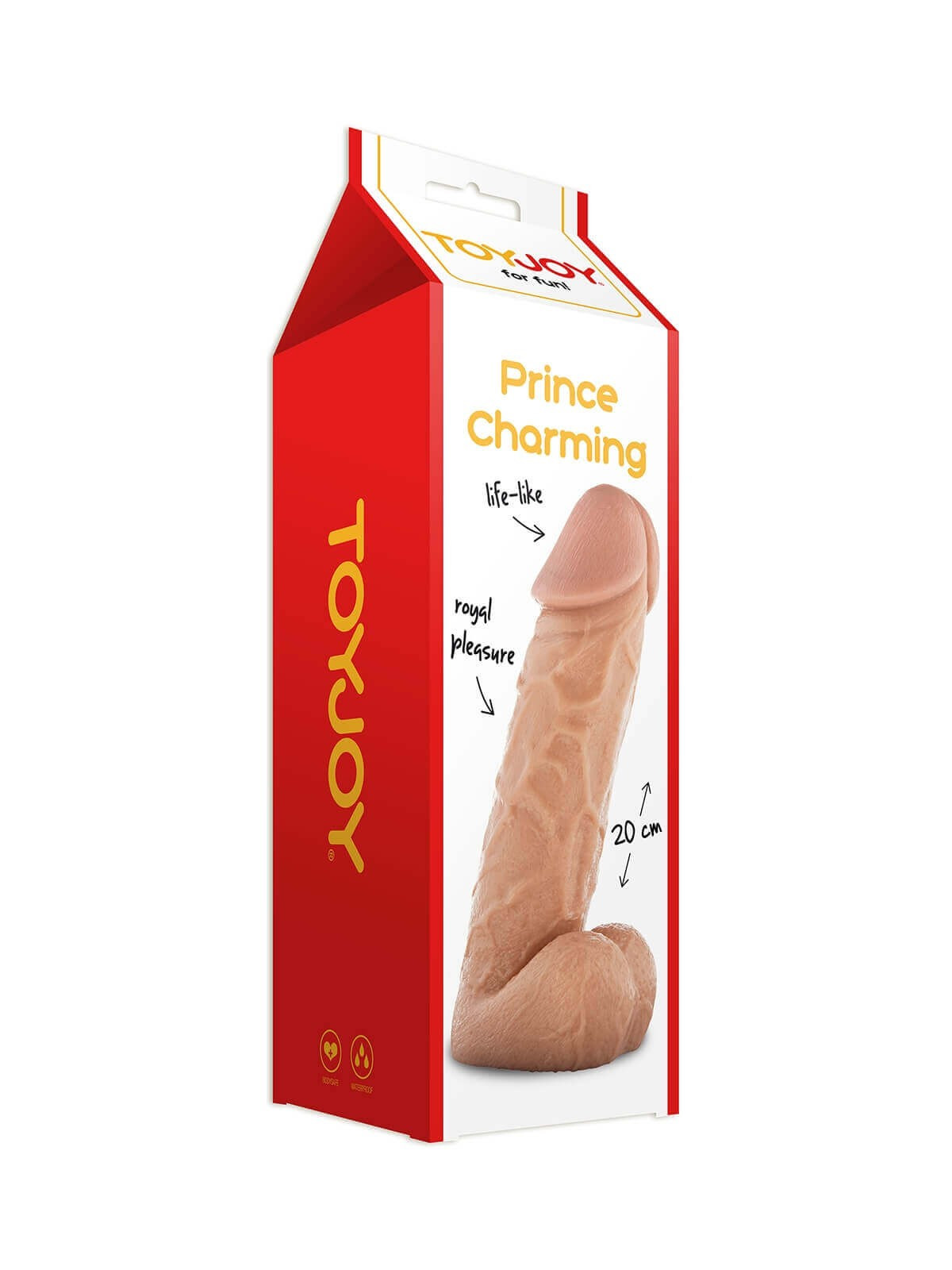 FALLO REALISTICO Prince Charming 20 Cm Dong Flesh