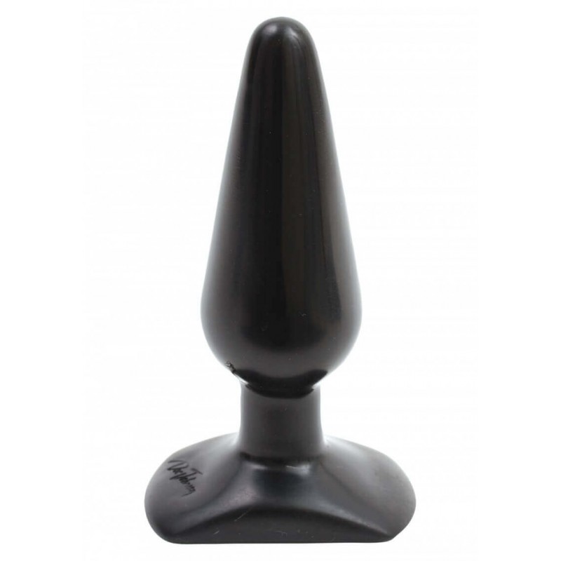 PLUG ANALE BLACK BUTT SMOOTH MEDIUM