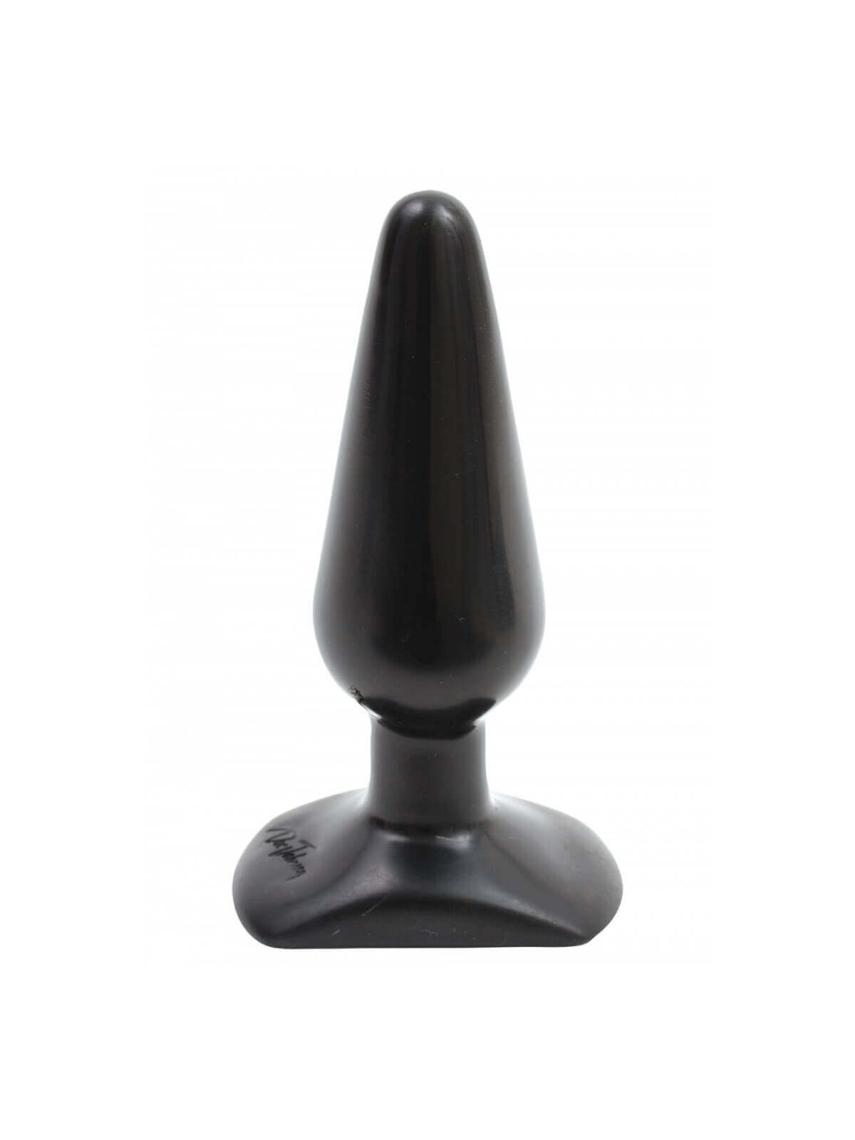 PLUG ANALE BLACK BUTT SMOOTH MEDIUM