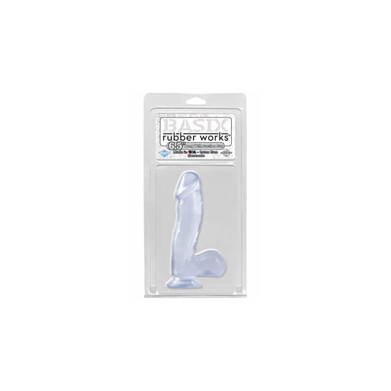 Dildo in Jelly Basix 6,5 Trasparente