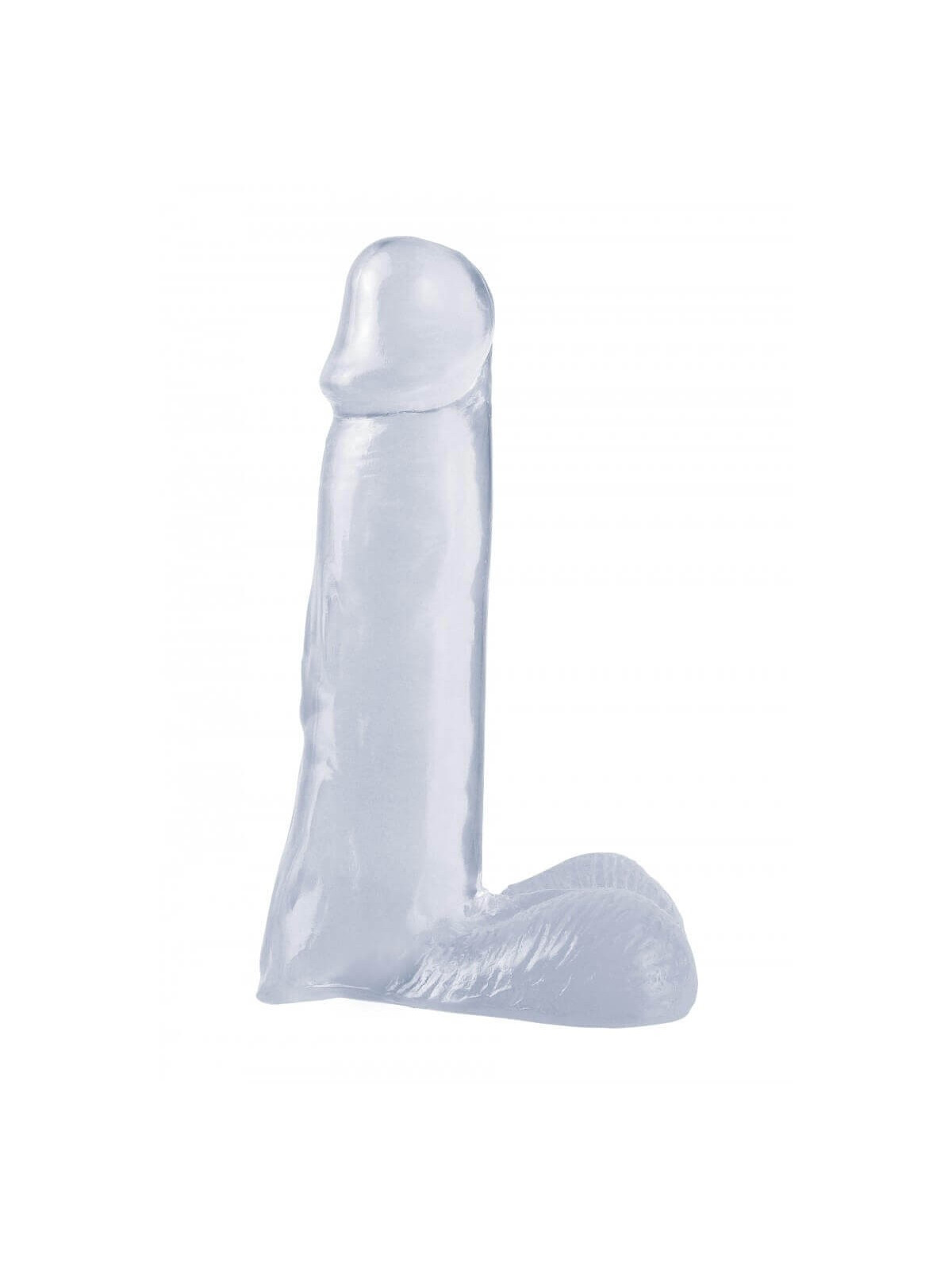 Dildo in Jelly Basix 8 Trasparente