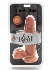 Dildo Realistico Dual Density Dildo7 Inch Balls