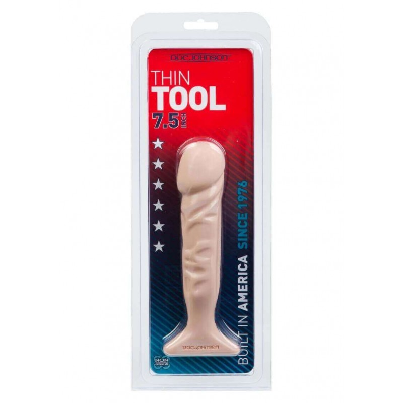 Dildo Realistico Thin Tool 7.5 Inch