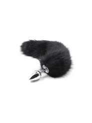 Plug Anale con Coda Long Fox Tail Nera