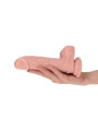 Fallo Realistico Con Ventosa Testicoli Italian Cock 6 Flesh