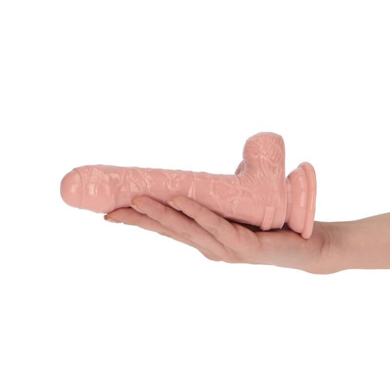 Dildo Realistico Con Palle e Ventosa Italian Cock 6 Flesh